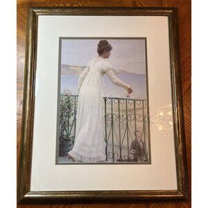 A Favour, by Edmund Blair Leighton 1898  Reproduction Print Framed 65x32